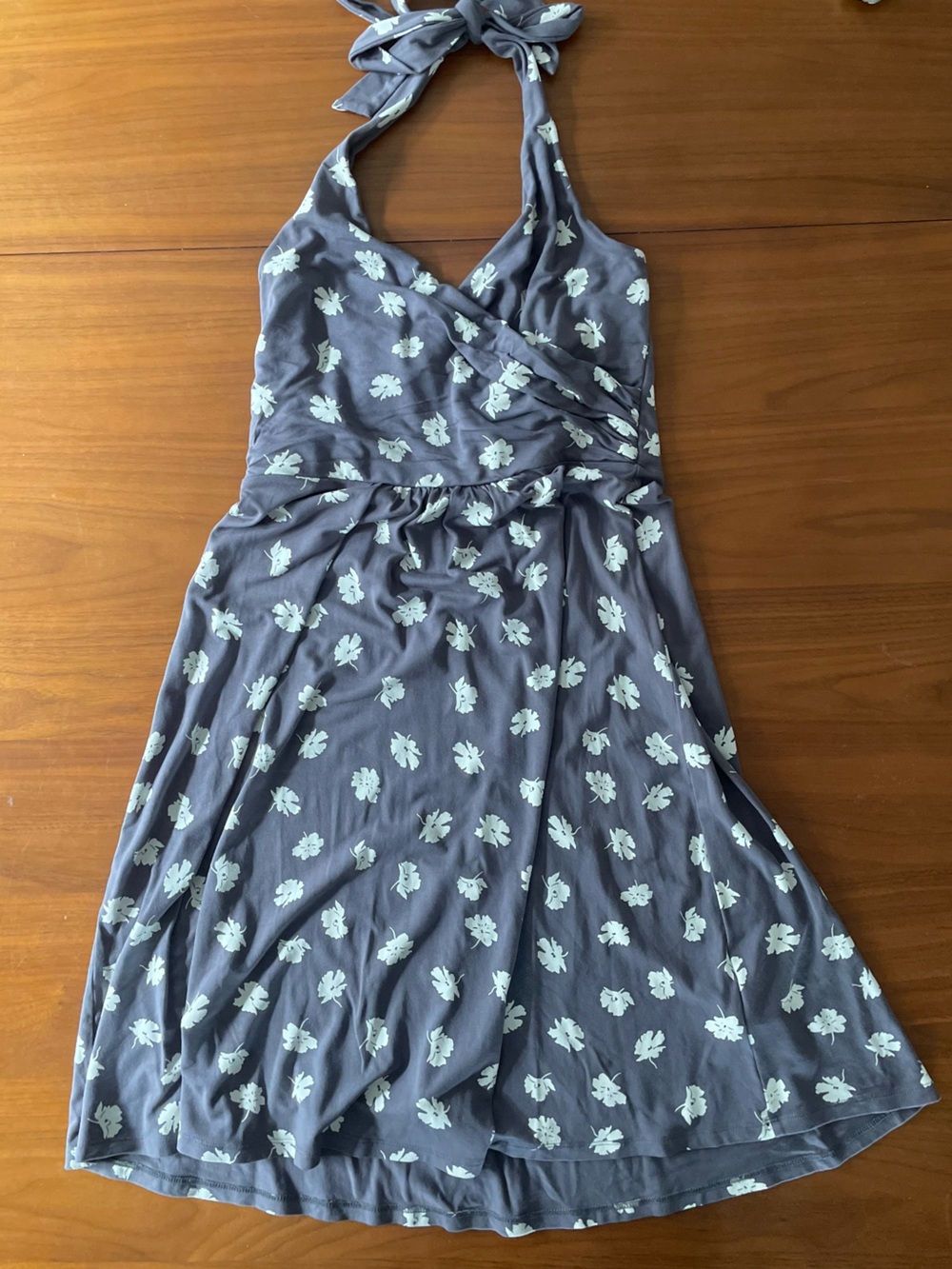 Boden St. Lucia Dress in Pewter Poppy Field, EUC